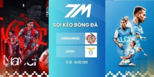 Theo 7m vn kèo bóng đá Cremonese vs Lazio hôm nay ngày 04/05/2026 - Serie A